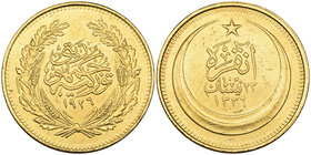 Turkey, Republic, 500-kurush, 1926, 35.96g (KM 839), surface marks, good very fine 

Estimate: GBP £1’200 - £1’500