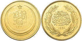 Turkey, Republic, 500-kurush, 1928, 35.93g (KM 839), better than very fine and rare [KM states 375 pieces struck] 

Estimate: GBP £1’200 - £1’500...