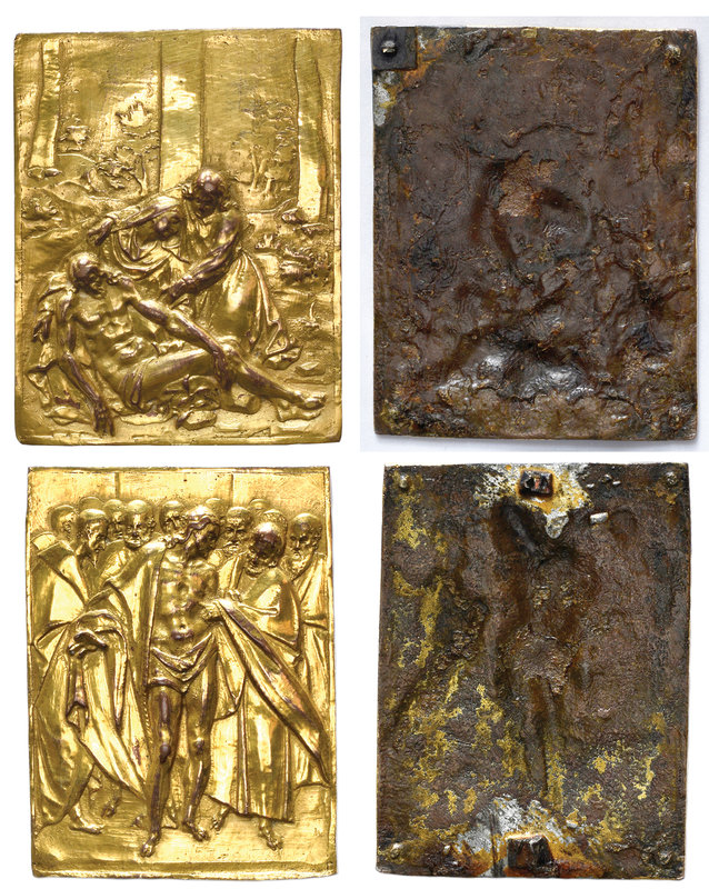 Netherlandish, probably by Arent van Bolten of Zwolle, early 17th century, a pai...