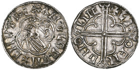 Cnut, Quatrefoil type penny, Lincoln mint, le:ofinc mo linc, 0.78g (N. 781; S. 1157), good very fine

Estimate: GBP £180 - £220