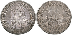 Elizabeth I (1558-1603), Seventh issue, halfcrown, 1601, m.m. 1, bust 9B, 14.84g (N. 2013; S. 2583), once cleaned, almost fine

Estimate: GBP £400 -...
