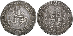 Charles I, Tower mint, halfcrown, group I, type 1a1, m.m. lis, 14.91g (JGB 277 (same dies); N. 2200; S. 2763), a few faint marks on obverse, otherwise...
