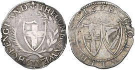 Commonwealth, shilling, 1658, m.m. anchor, 5.75g (E.S.C. 161 [998]; N. 2725; S. 3218), small edge chip at 9 o’clock and weak on mark of value, almost ...
