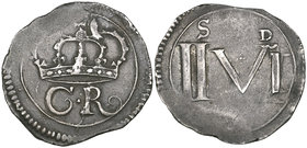 Ireland, Charles I (1625-1649), Ormond Money, halfcrown, C R at centre with large crown above, rev., value at centre, 15.14g (S. 6545, D&F.292); attra...