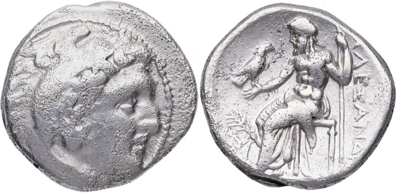323-319 aC. Alejandro Magno (336-323 aC). Teos. Dracma. Sears 1655. Ag. 4,25 g. ...