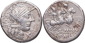 122 aC. Familia Minucia. Roma. Denario. FFC 920. Ag. 3,90 g. EBC-. Est.120.