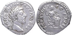 163-164 dC. Marco Aurelio. Roma. Denario. RIC III Marcus Aurelius 112. Ag. 3,18 g. M ANTONINVS AVG IMP II: Busto de Marco Aurelio laureado, a la derec...