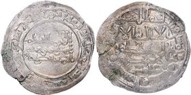 358h. Al-Makam II. Medina Azahara. Dirhem. Vives 459. Ag. 2,71 g. MBC. Est.40.