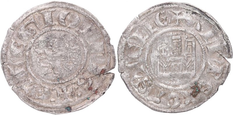 1252-1284. Alfonso X (1252-1284). León. Dinero (Pepión incorrectamente en otros ...