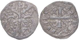 1280-1284. Sancho IV Infante. Ceca incierta. Dinero (mal atribuido a Fernando III en otros catálogos). Núñez tipo 116. Ve. 0,73 g. Bella. Escasa. EBC-...