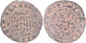 1390-1406. Enrique III (1390-1406). Cuenca. Blanca. Mar 768. Ve. 1,81 g. MBC-. Est.15.