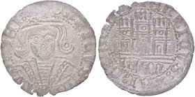 1454-1474. Enrique IV (1454-1474). Jaén. Medio cuartillo. Mar 1046. Ve. 0,96 g. Muy atractiva. EBC-. Est.40.