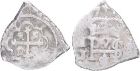 1621-1665. Felipe IV (1621-1665). México. 1/2 Real. Ag. 2,06 g. MBC. Est.60.