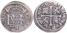 1652. Felipe IV (1621-1665). Segovia. 1/2 Real. BR. Ag. Ensayador y ceca invertidos. MBC. Est.80.
