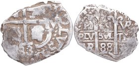 1688. Carlos II (1665-1700). 1 Real. Calicó 727. Ag. 3,50 g. MBC+. Est.100.
