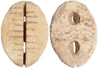 1112-711 aC. China. Dinastía Zhou. Dinero concha. Hartill 1.2. 1,86 g. Hueso Marrón. Est.60.