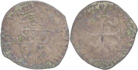 1599. Delfinado (Francia Real). Enrique IV . Douzain . Marca Z de Grenoble. BC. Est.15.