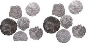 1063-1213. España. Monedas medievales. Cataluña-Aragón. Sanç (1063-1094), Jaume I (1213-1276) y Jaume II ( 1291-1302) . Barcelona, Mallorca y Valencia...