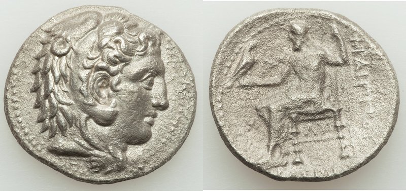 MACEDONIAN KINGDOM. Philip III Arrhidaeus (323-317 BC). AR tetradrachm (27mm, 15...