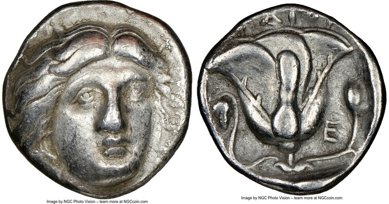 CARIAN ISLANDS. Rhodes. Ca. 340-305 BC. AR didrachm (19mm, 1h). NGC VF. Head of ...