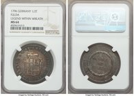 Fulda. Adalbert III 1/2 Taler 1796 MS64 NGC, Fulda mint, KM154. One year type.

HID09801242017