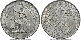 George V Trade Dollar 1911-B MS61 NGC, Bombay mint, KM-T5.

HID09801242017