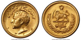 Muhammad Reza Pahlavi gold Pahlavi SH 1326 (1947) MS65 PCGS, KM1150.

HID09801242017