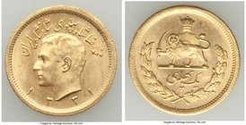 Mohammad Reza Pahlavi gold Pahlavi SH 1331 (1952) UNC, KM1162.

HID09801242017