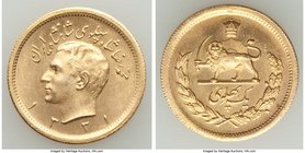 Mohammad Reza Pahlavi gold Pahlavi SH 1331 (1952) UNC, KM1162.

HID09801242017