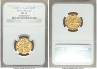 Venice. Michael Steno gold Ducat ND (1400-1413) MS64 NGC, Fr-1230.

HID09801242017