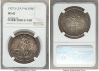 USA Administration Peso 1907-S MS63 NGC, KM172.

HID09801242017
