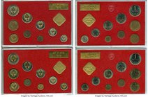 U.S.S.R. 8-Piece Lot of Uncertified Assorted Mint Sets UNC, Eight-piece Lot of U.S.S.R. Mint Sets as follows (2) 1974, (1) 1978, (1) 1979, (1) 1981, (...