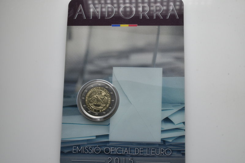 Andorra. AD 2015.
2 Euro

8,50 g.



mint state
