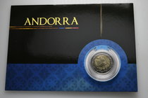 Andorra.  AD 2015. Circulation coin. 2 Euro