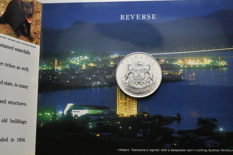 Australia. AD 1991.
10 Dollars

20 g.



mint state
