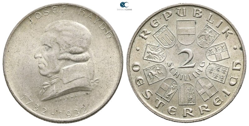 Austria. AD 1932.
2 Schilling

12,0 g.



mint state