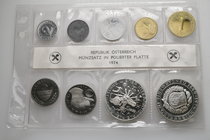 Austria.  AD 1974. Mint set. 116,67 Schilling