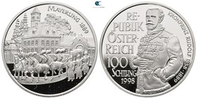 Austria.  AD 1998-1998. Kronprinz Rudolf. 100 Schilling