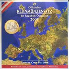 Austria.  AD 2008. Mint set. 3,88 Euro