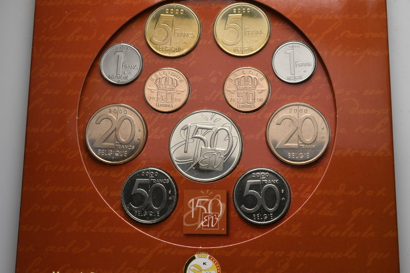 Belgium. AD 2000.
153 Francs





mint state