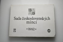Czechoslovakia.  AD 1992. Mint set. 18,86 Kronen