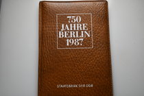 DDR.  AD 1987. 750 years Berlin. 4x 5 Mark