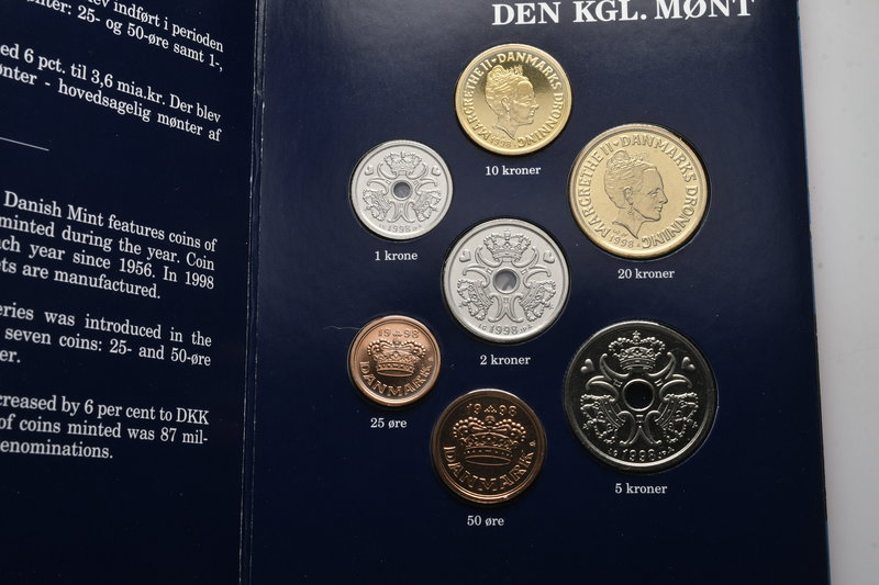 Denmark. AD 1998.
38,75 Kroner





mint state