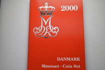 Denmark.  AD 2000. Mint set. 38,75 Kroner