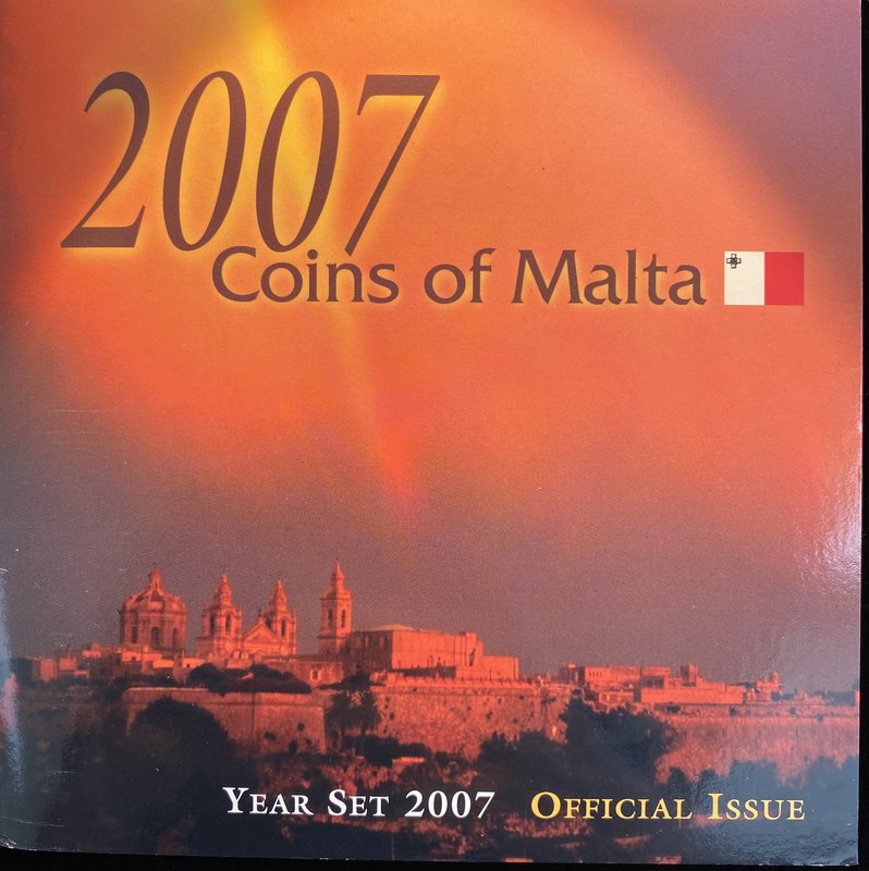 Malta. AD 2007.
1,93 Pounds 5 Mils





mint state