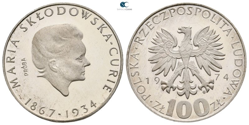 Poland. AD 1974.
100 Zloty Proba

16,5 g.



proof