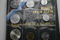 San Marino.  AD 1976. Mint set. 688 Lire
