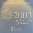San Marino.  AD 2003. Mint set. 8,88 Euro