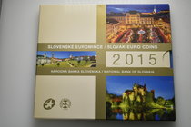 Slovakia.  AD 2015. Mint set. 3,88 Euro