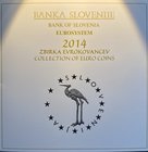 Slovenia.  AD 2014. Mint set. 8,88 Euro
